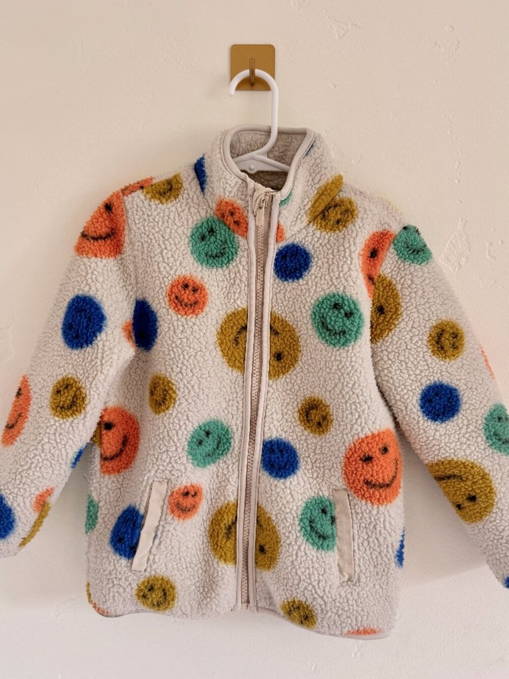 Old Navy Happy Face Fleece Size 5T